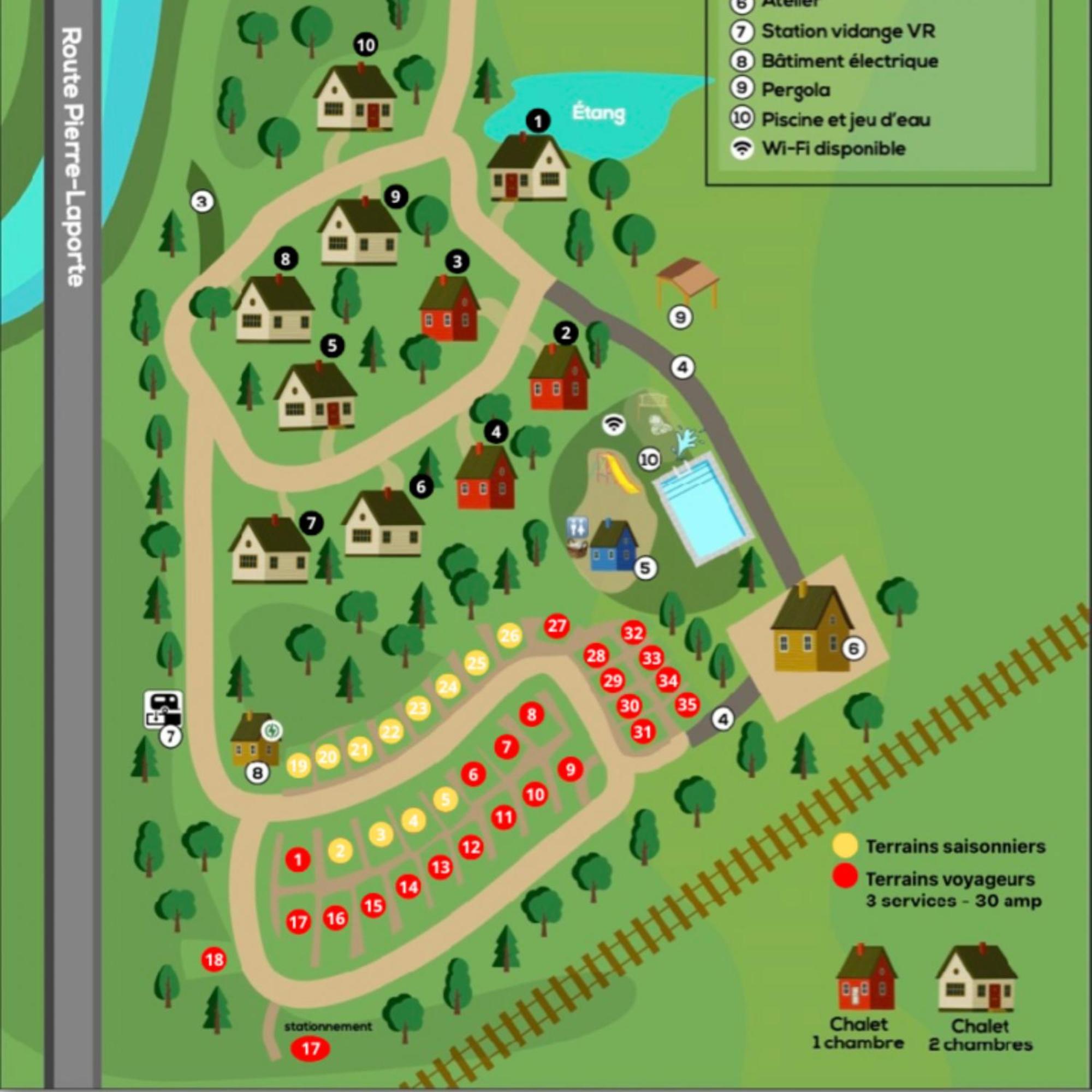 Chalets Du Domaine Yamaska 布罗蒙 外观 照片